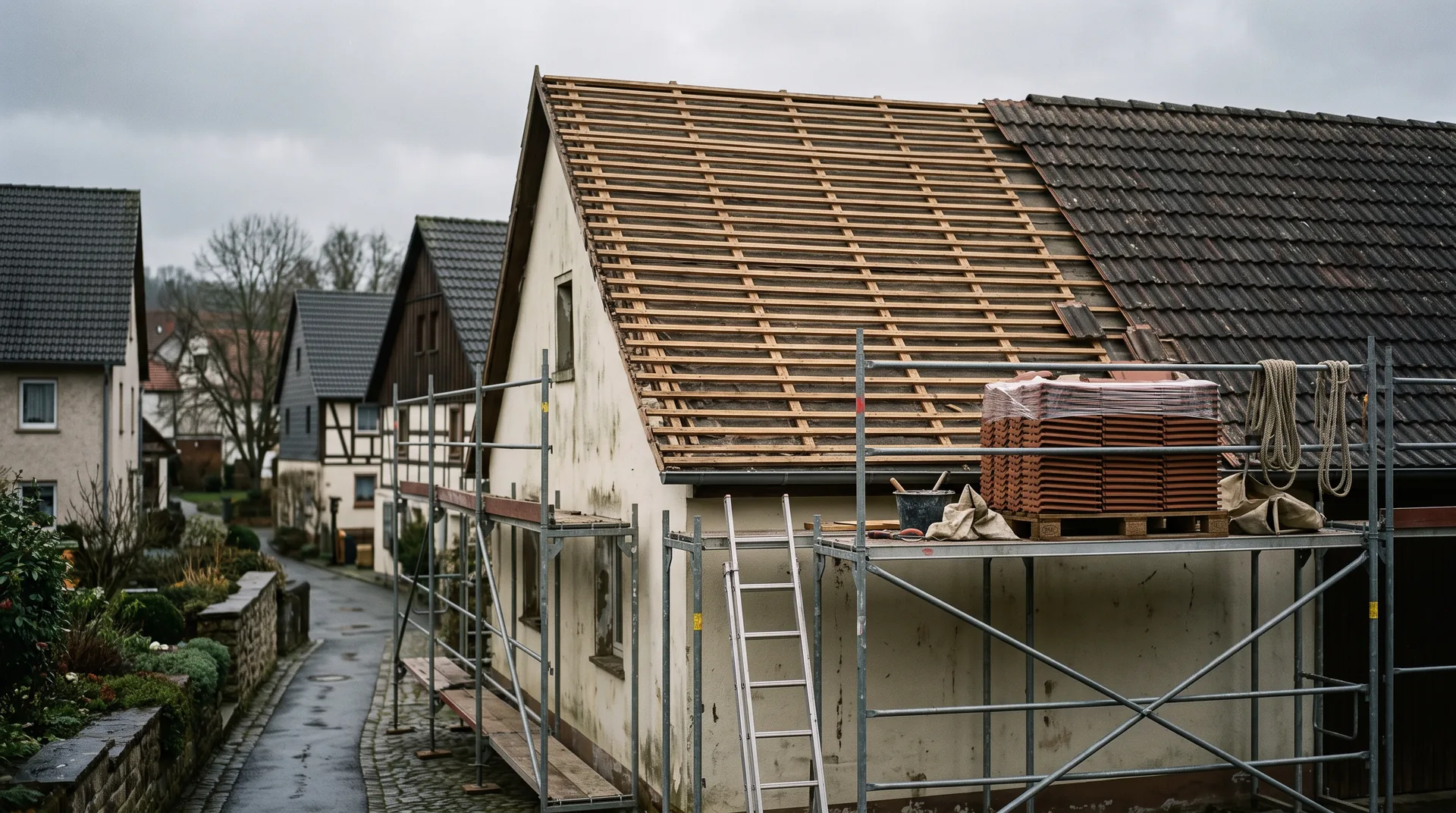 Erst das Dach sanieren oder erst die Anlage bauen?