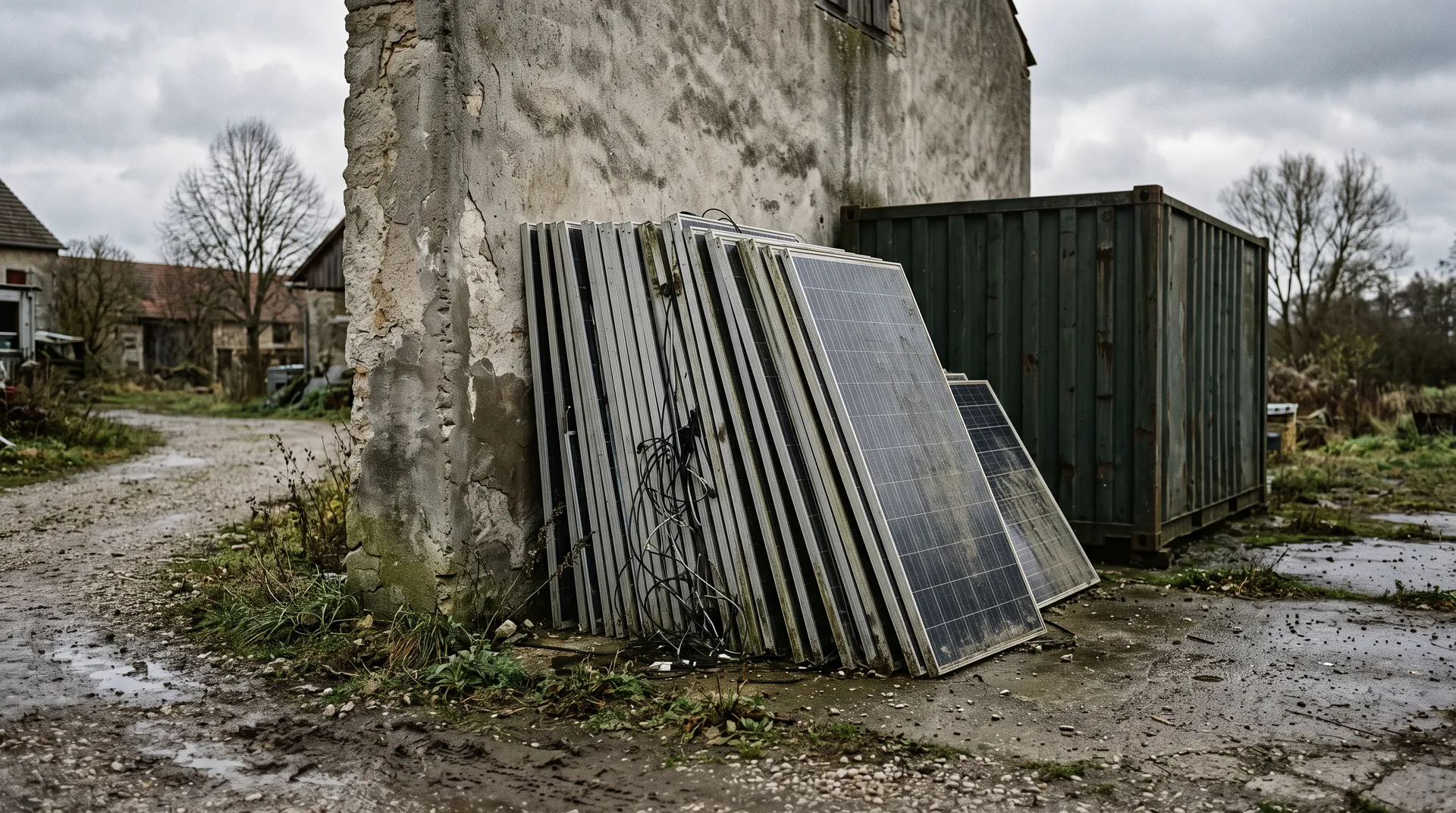 Wohin mit alten Solarmodulen?